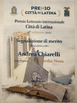 Premio Letterario Città di Latina 2021